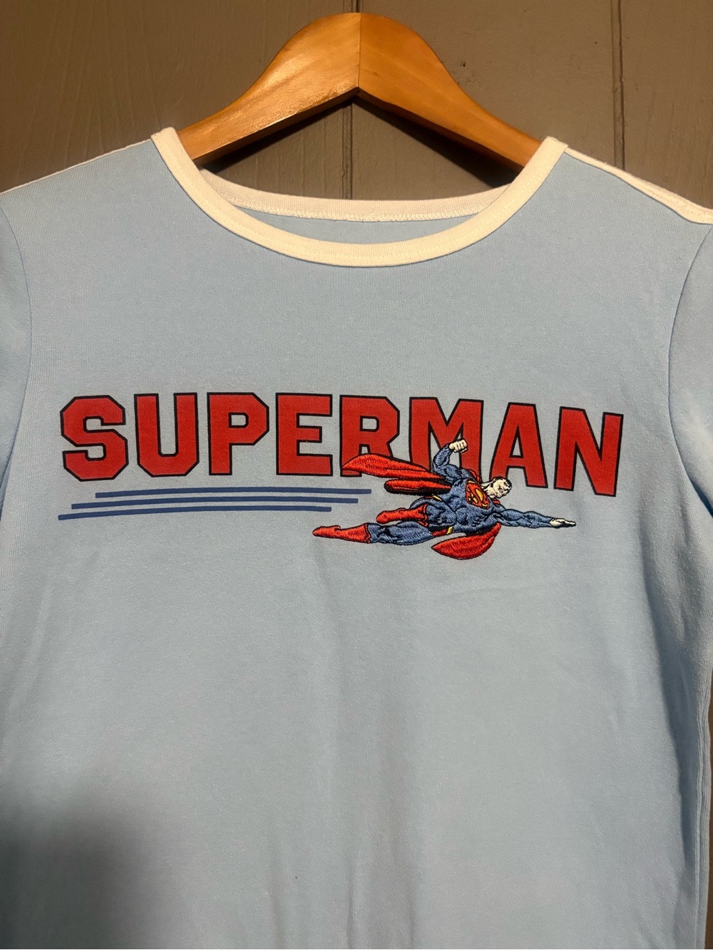 DC Superman Ringer Tee - Picture 2 of 4